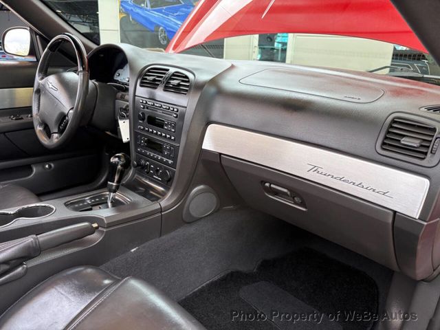 2002 Ford Thunderbird 2dr Convertible Deluxe - 23000613 - 34