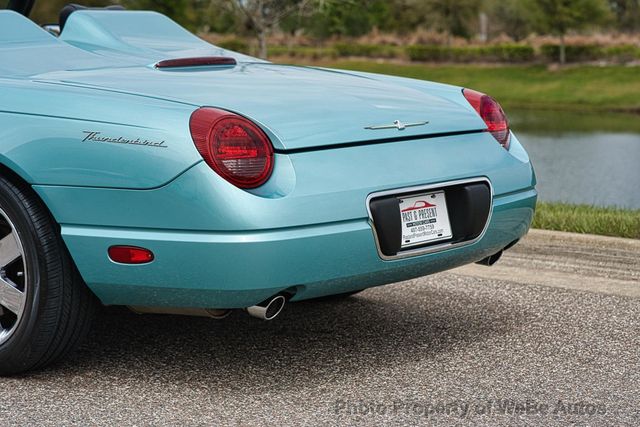 2002 Ford Thunderbird 2dr Convertible Deluxe - 23002616 - 33
