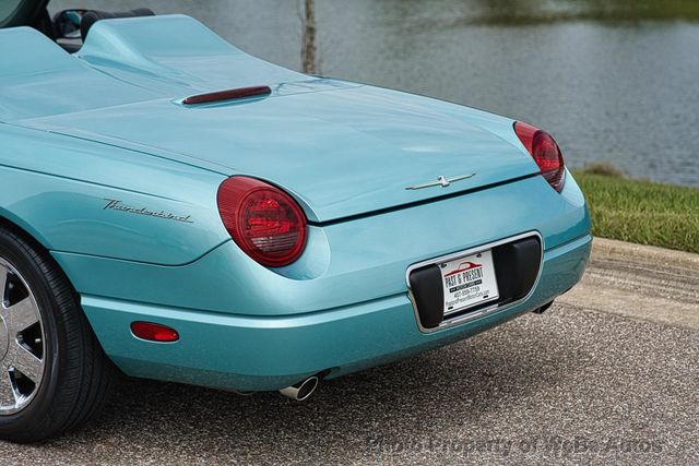 2002 Ford Thunderbird 2dr Convertible Deluxe - 23002616 - 34