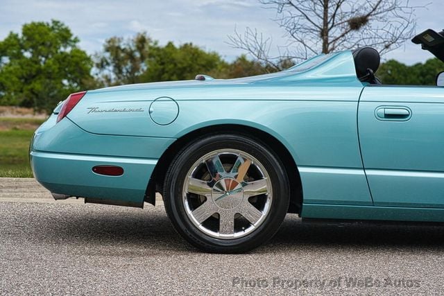 2002 Ford Thunderbird 2dr Convertible Deluxe - 23002616 - 47