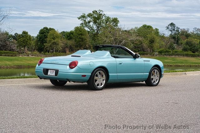 2002 Ford Thunderbird 2dr Convertible Deluxe - 23002616 - 4