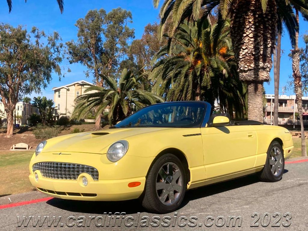 2002 Ford Thunderbird 2dr Convertible w/Hardtop Deluxe - 21686752 - 0