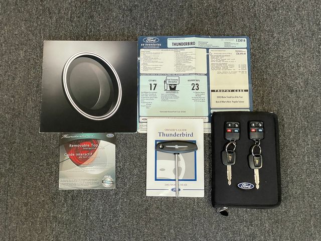 2002 Ford Thunderbird 2dr Convertible w/Hardtop Deluxe - 21686752 - 26