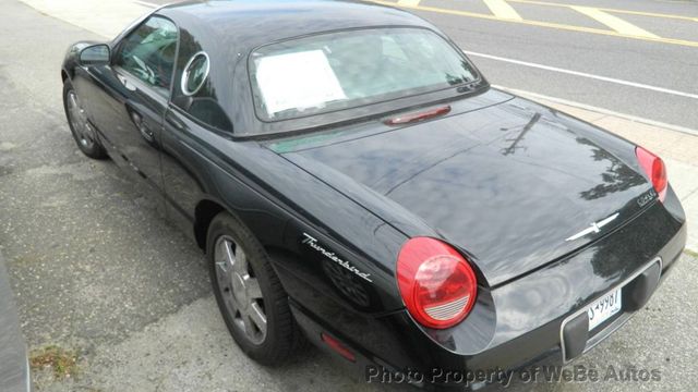 2002 Ford Thunderbird 2dr Convertible w/Hardtop Deluxe - 22950040 - 3