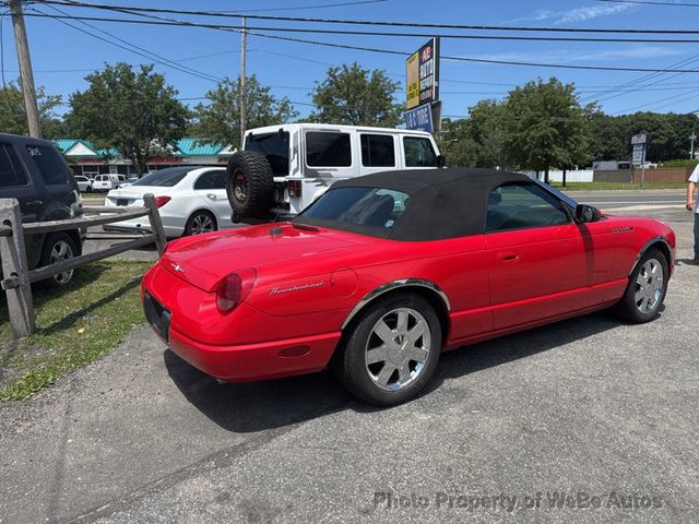 2002 Ford Thunderbird 2dr Convertible w/Hardtop Premium - 23055228 - 4