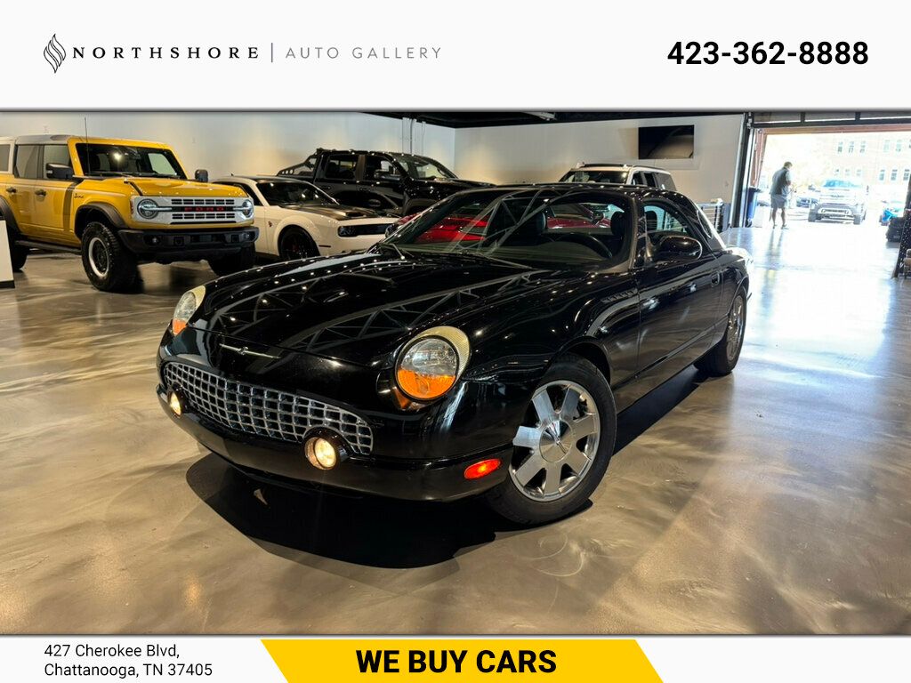 2002 Ford Thunderbird ConvertibleHardTop/Premium/DualZoneClimate/PwrWindows&Locks - 22904726 - 0