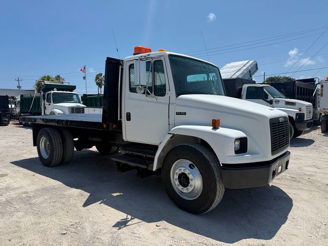 2002 Freightliner FL-70 Flatbed Dump Truck  - 23057337 - 11