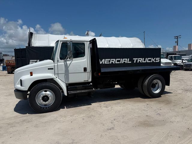 2002 Freightliner FL-70 Flatbed Dump Truck  - 23057337 - 8
