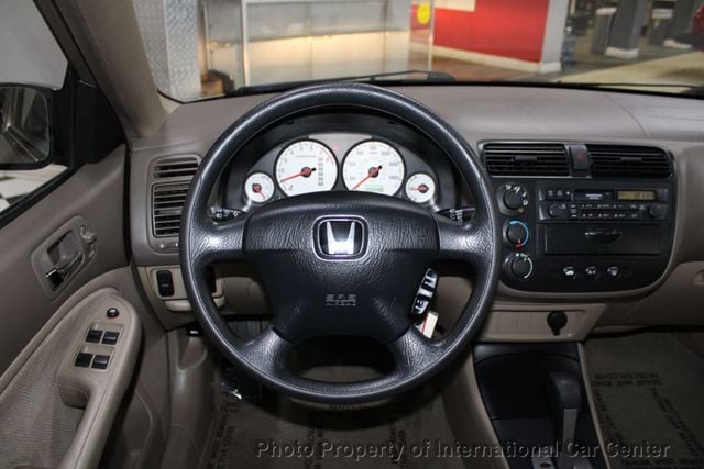 2002 Honda Civic 4dr Sedan LX Automatic - 22790325 - 13