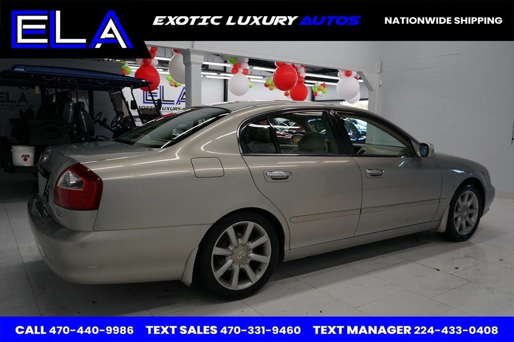 2002 INFINITI Q45 EVERY SERVICE RECORD IN HAND ON PAPER! FULLY DEALER SERVICED WOW - 22681162 - 13