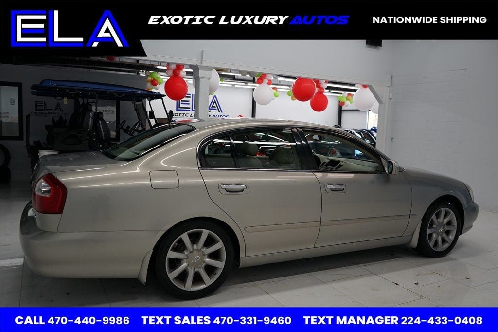 2002 INFINITI Q45 EVERY SERVICE RECORD IN HAND ON PAPER! FULLY DEALER SERVICED WOW - 22681162 - 14