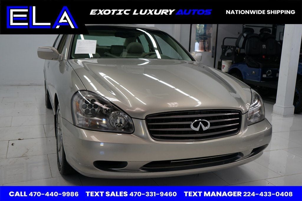 2002 INFINITI Q45 EVERY SERVICE RECORD IN HAND ON PAPER! FULLY DEALER SERVICED WOW - 22681162 - 17