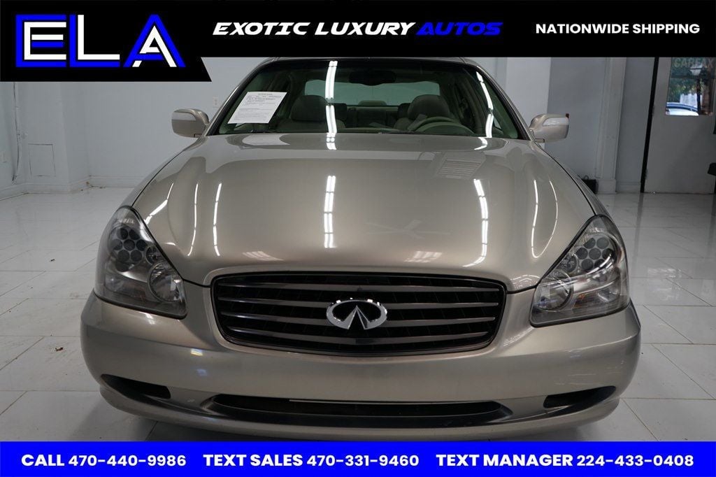 2002 INFINITI Q45 EVERY SERVICE RECORD IN HAND ON PAPER! FULLY DEALER SERVICED WOW - 22681162 - 18