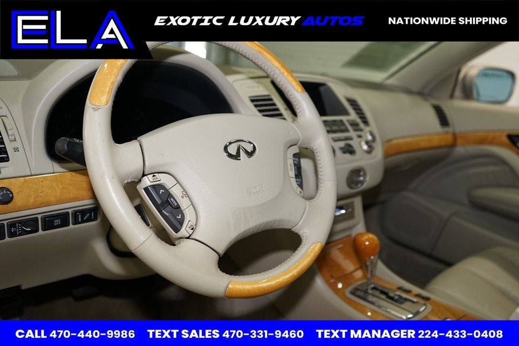 2002 INFINITI Q45 EVERY SERVICE RECORD IN HAND ON PAPER! FULLY DEALER SERVICED WOW - 22681162 - 26