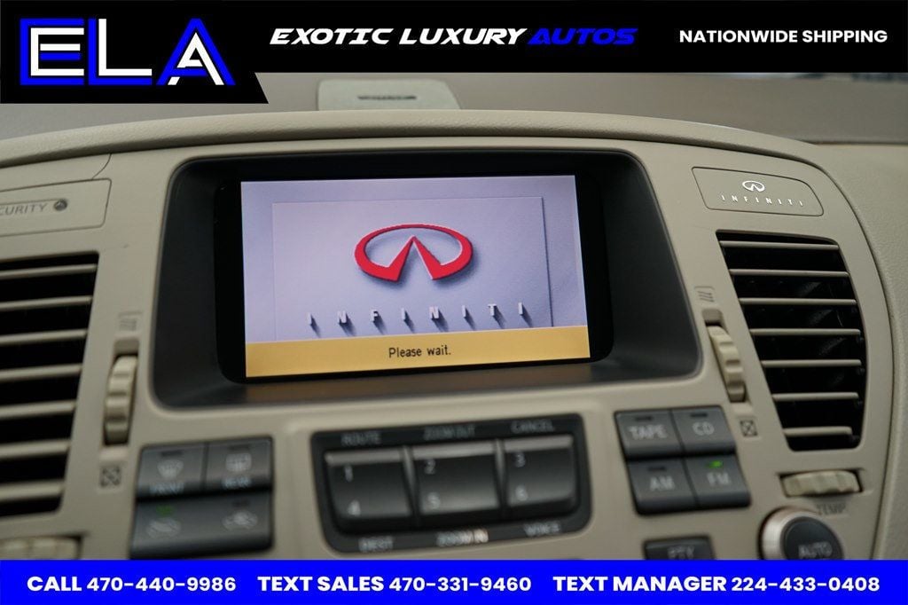 2002 INFINITI Q45 EVERY SERVICE RECORD IN HAND ON PAPER! FULLY DEALER SERVICED WOW - 22681162 - 41