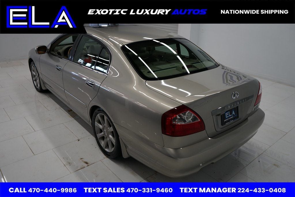 2002 INFINITI Q45 EVERY SERVICE RECORD IN HAND ON PAPER! FULLY DEALER SERVICED WOW - 22681162 - 8