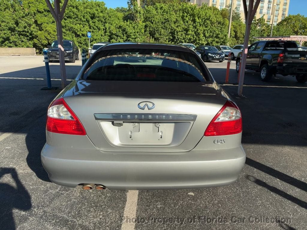 2002 INFINITI Q45 Luxury Performance Sedan Premium - 22934170 - 5