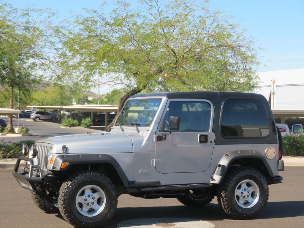 2002 Jeep Wrangler 1OWNER AZ JEEP EXTRA CLEAN 4.0 MANUAL LOW MILES NEW TIRES  - 22651929 - 0