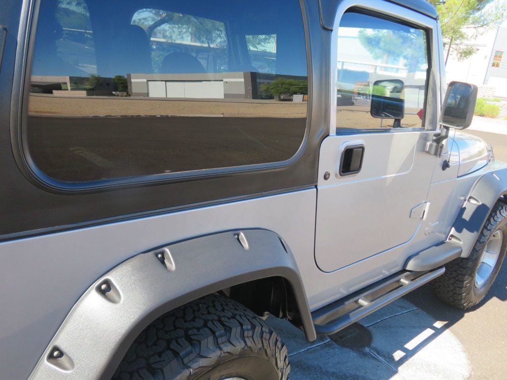 2002 Jeep Wrangler 1OWNER AZ JEEP EXTRA CLEAN 4.0 MANUAL LOW MILES NEW TIRES  - 22651929 - 9