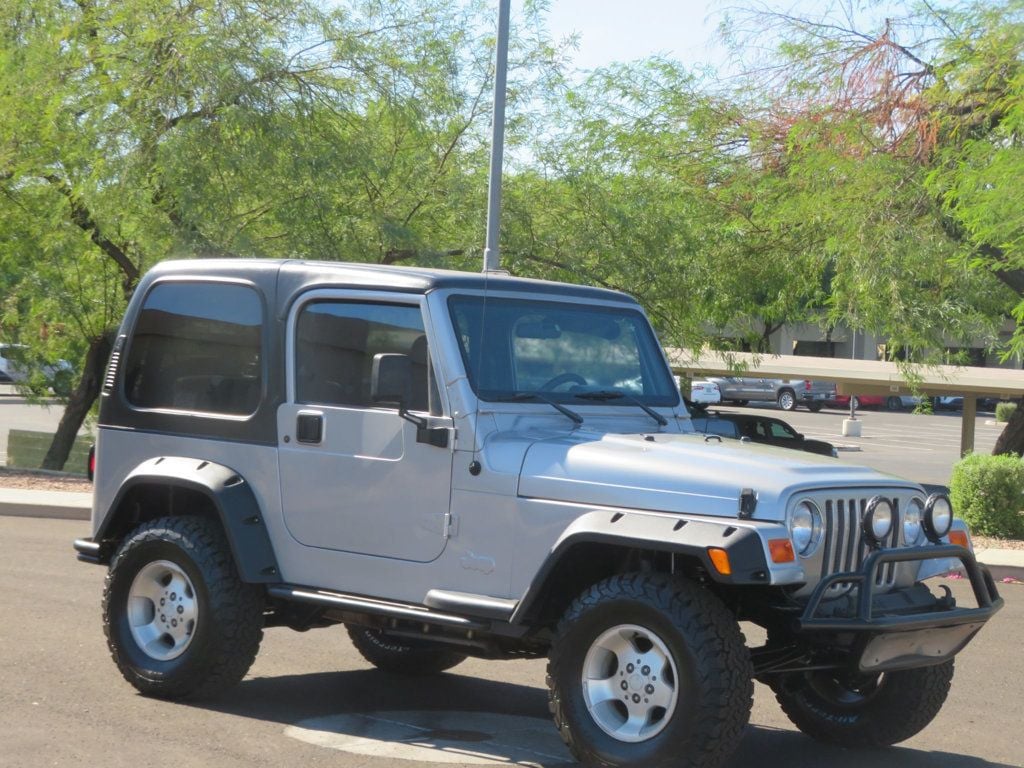 2002 Jeep Wrangler 1OWNER AZ JEEP EXTRA CLEAN 4.0 MANUAL LOW MILES NEW TIRES  - 22651929 - 3