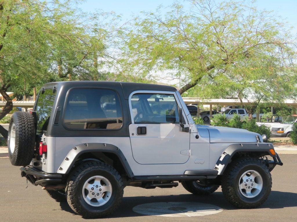 2002 Jeep Wrangler 1OWNER AZ JEEP EXTRA CLEAN 4.0 MANUAL LOW MILES NEW TIRES  - 22651929 - 5