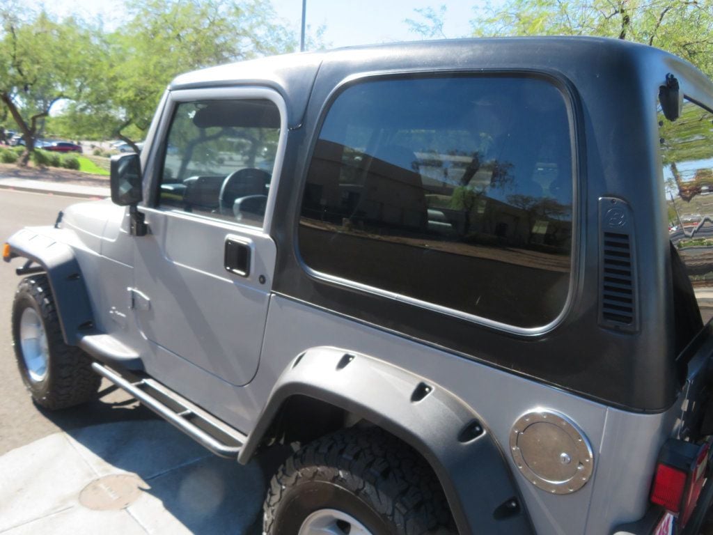 2002 Jeep Wrangler 1OWNER AZ JEEP EXTRA CLEAN 4.0 MANUAL LOW MILES NEW TIRES  - 22651929 - 6