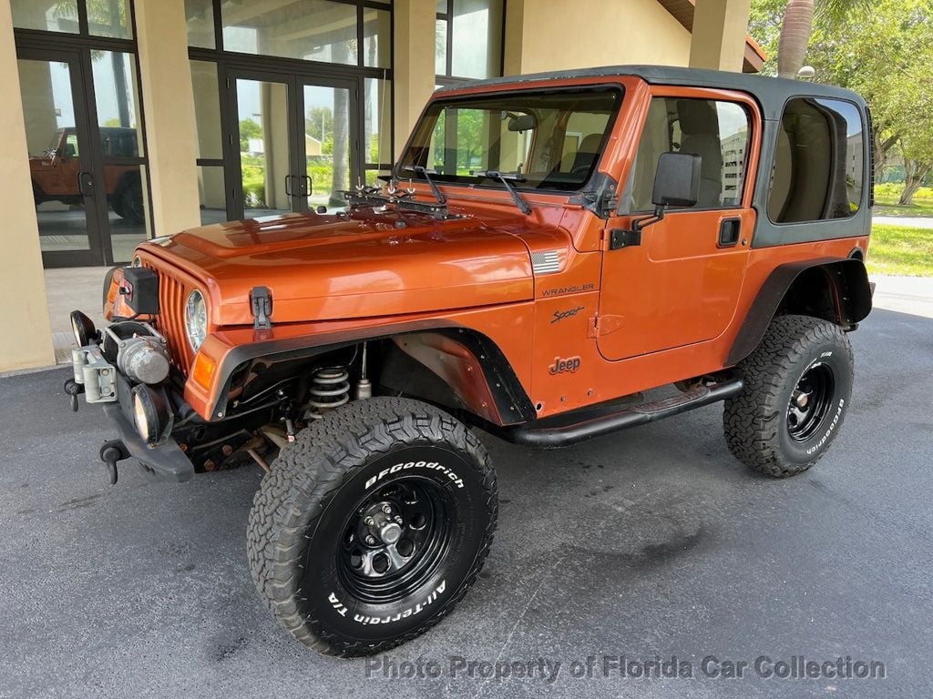 2002 Jeep Wrangler Sport 4WD 4.0L Manual - 22465930 - 48