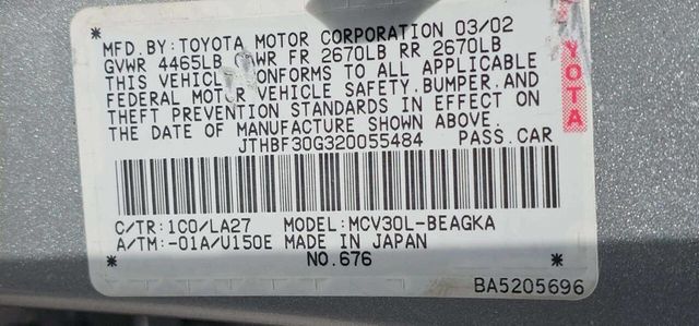 2002 Lexus ES 300 4dr Sedan - 23000602 - 10