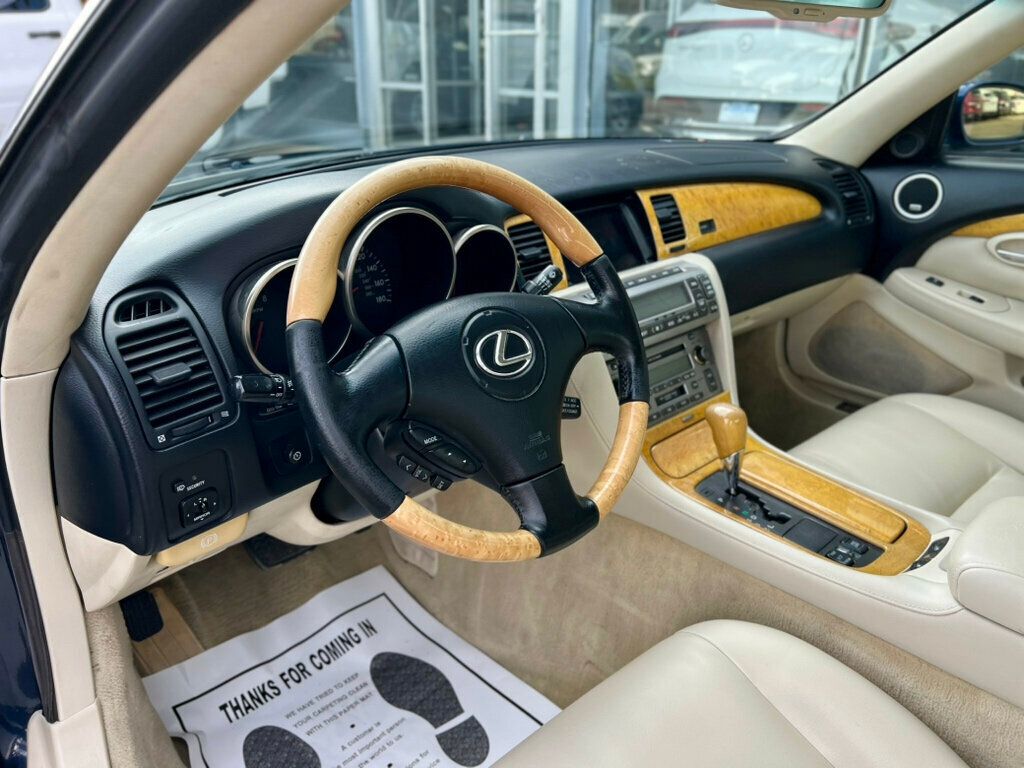 2002 Lexus SC 430 2dr Convertible - 22974657 - 11