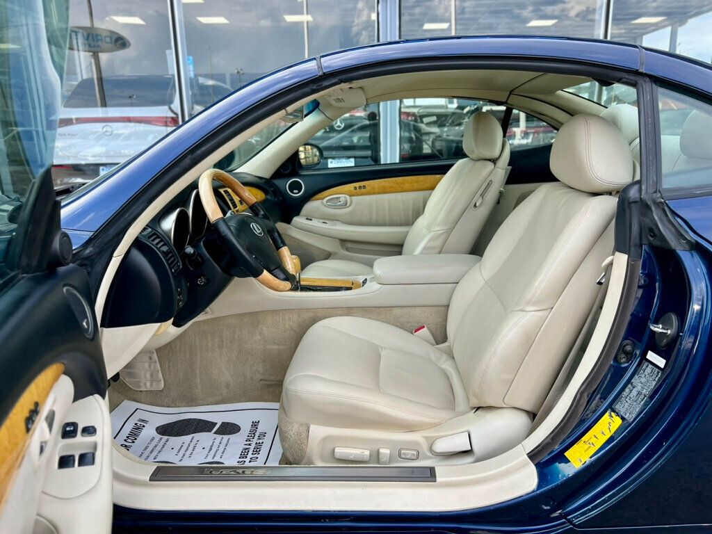 2002 Lexus SC 430 2dr Convertible - 22974657 - 13