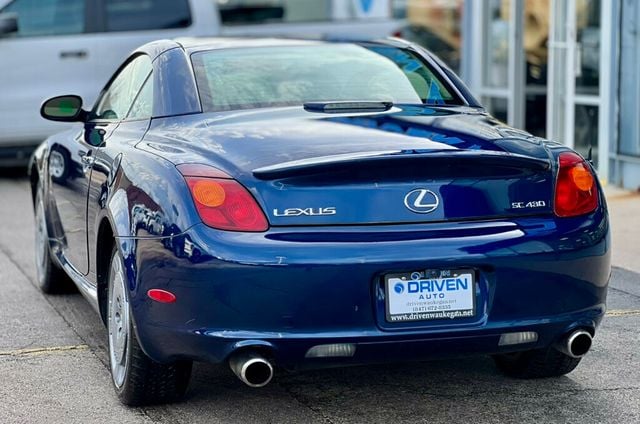 2002 Lexus SC 430 2dr Convertible - 22974657 - 29