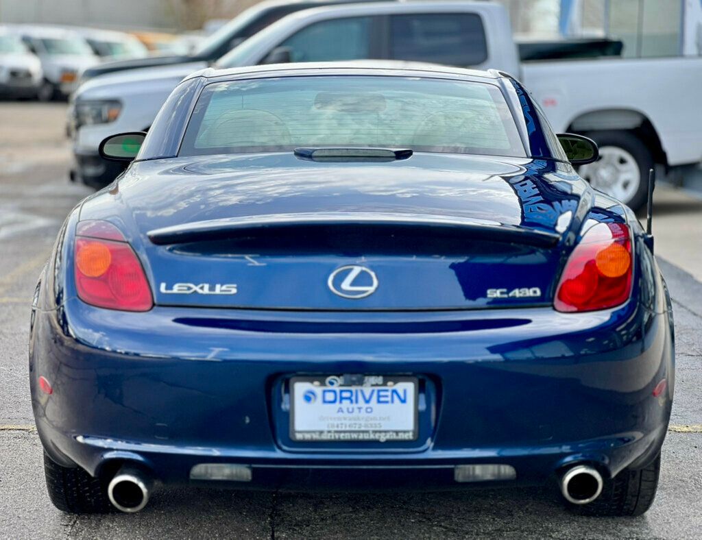 2002 Lexus SC 430 2dr Convertible - 22974657 - 30
