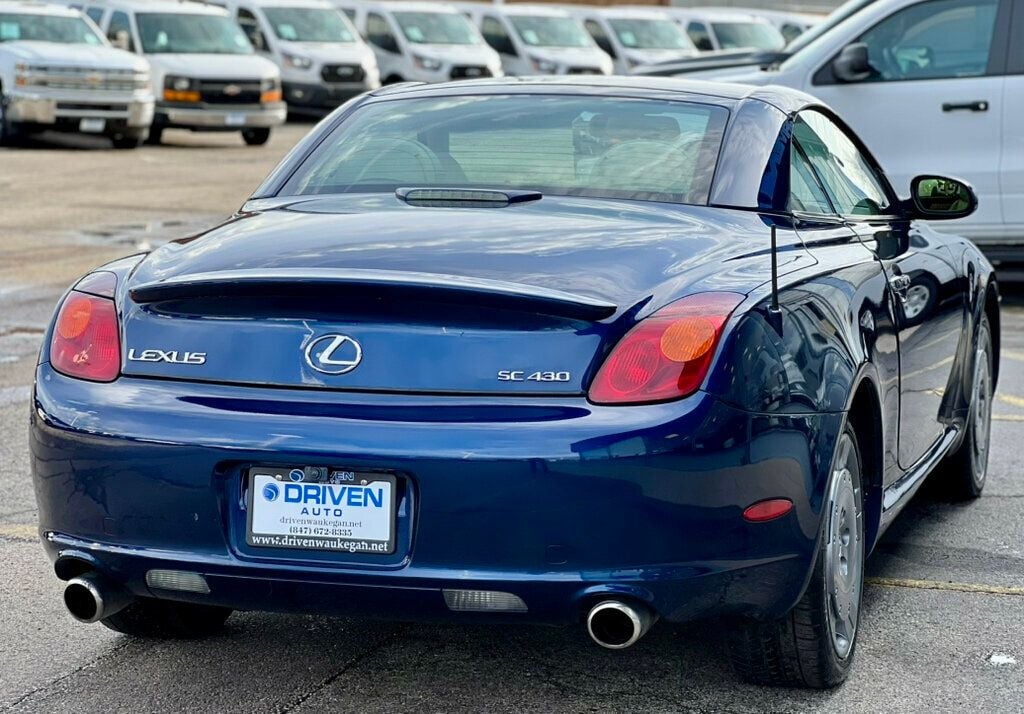 2002 Lexus SC 430 2dr Convertible - 22974657 - 31