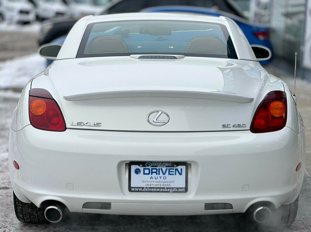 2002 Lexus SC 430 2dr Convertible - 22975726 - 24