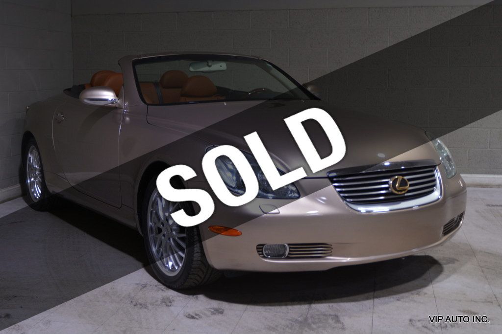 2002 Lexus SC 430 2dr Convertible - 22915649 | Video 1
