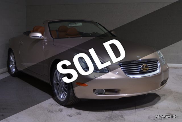 2002 Lexus SC 430 2dr Convertible - 22915649 - 0