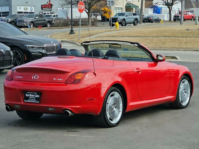 2002 Lexus SC 430 2dr Convertible - 22970289 - 30