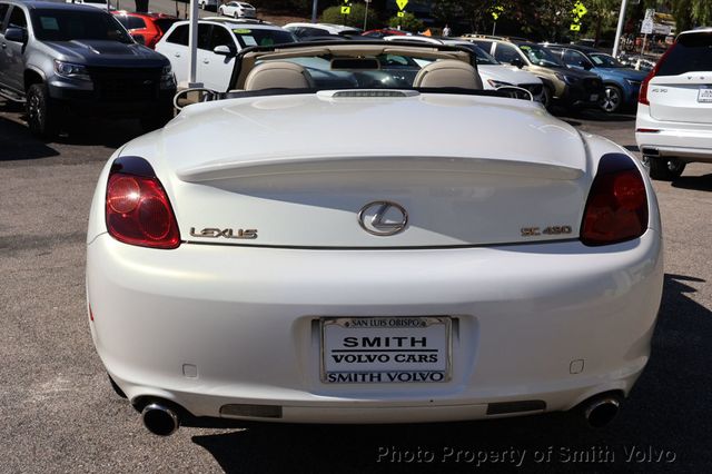 2002 Lexus SC 430 2dr Convertible - 23042233 - 3
