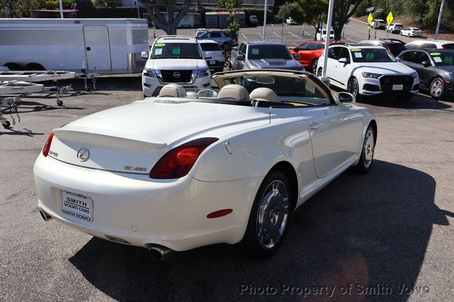 2002 Lexus SC 430 2dr Convertible - 23042233 - 4