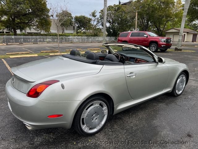 2002 Lexus SC 430 Convertible Hardtop Mark Levinson - 22742032 - 3