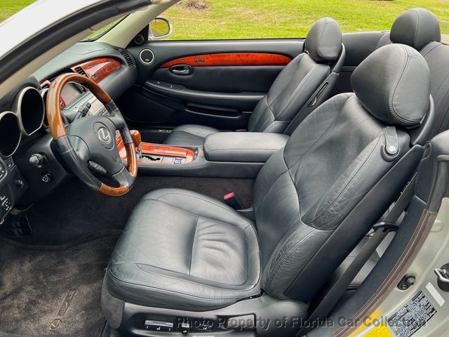 2002 Lexus SC 430 Convertible Hardtop Mark Levinson - 22742032 - 43