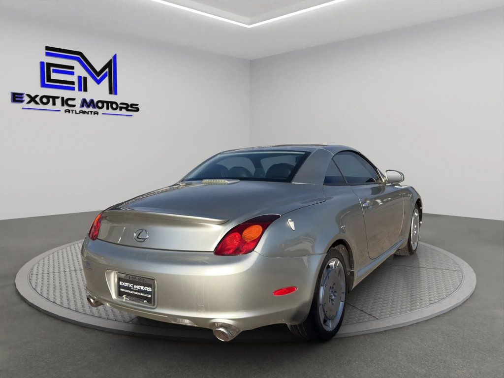 2002 Lexus SC 430 HARDTOP CONV, WOODGRAIN INT, SPOILER, TINTED!!!! - 22499717 - 34