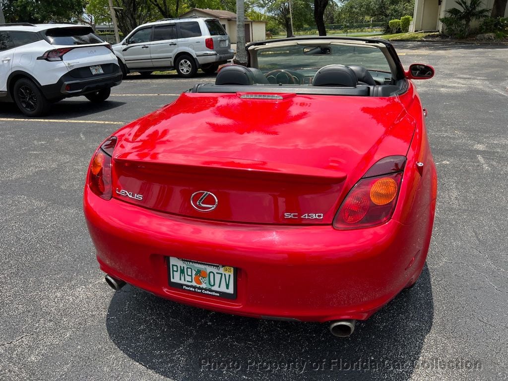 2002 Lexus SC 430 SC430 Convertible Hardtop - 22412821 - 19