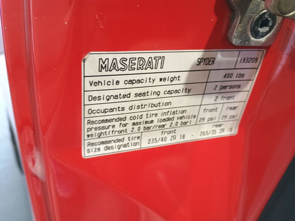 2002 Maserati Spyder Cambiocorsa Clean Carfax - 22933288 - 30