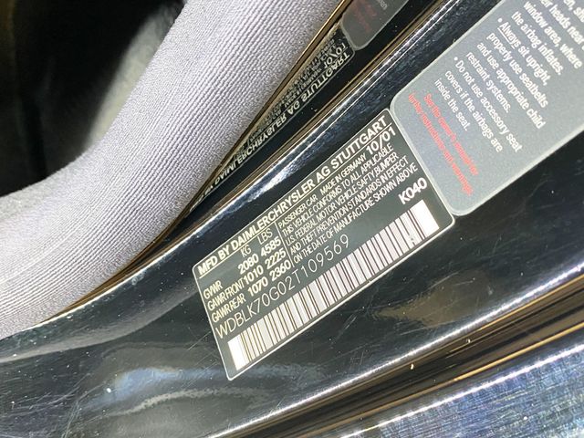 2002 Mercedes-Benz CLK CLK430 2dr Cabriolet 4.3L - 22908662 - 63