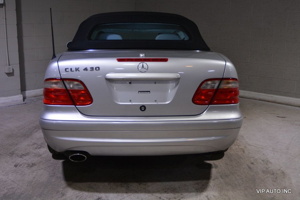 2002 Mercedes-Benz CLK CLK430 2dr Cabriolet 4.3L - 22907718 - 25