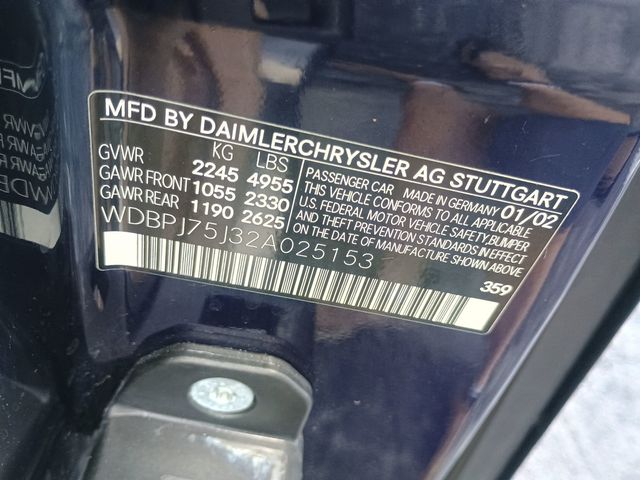 2002 Mercedes-Benz CL-Class CL500 2dr Coupe 5.0L AMG Sport Clean Carfax Florida Car - 22897673 - 60