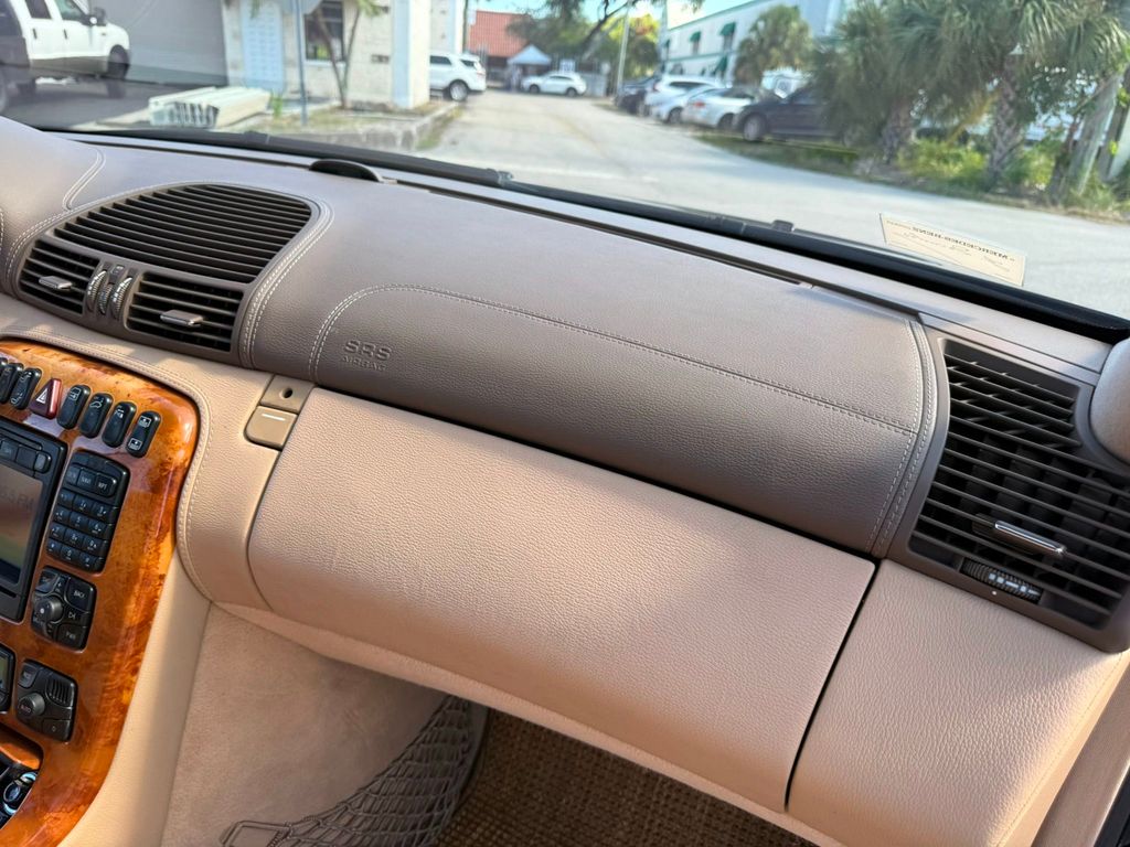 2002 Mercedes-Benz CL-Class CL500 2dr Coupe 5.0L Clean Carfax Florida Car - 22897673 - 23