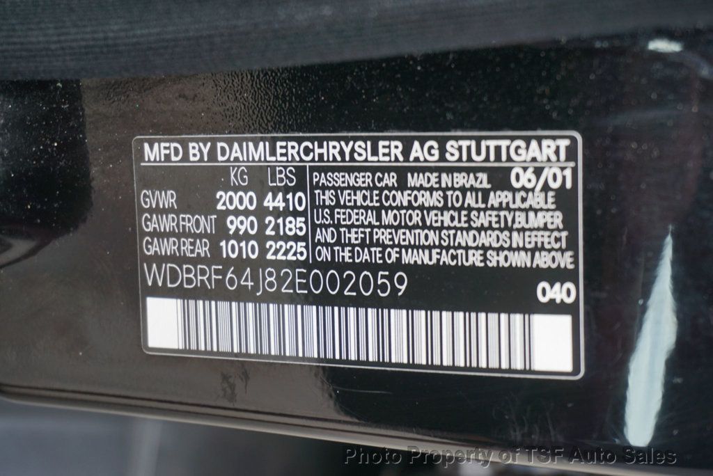 2002 Mercedes-Benz C-Class C320 4dr Sedan 3.2L - 23007127 - 35