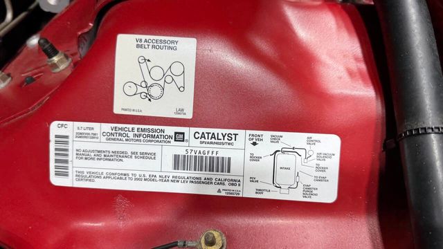 2002 Pontiac Firebird 2dr Convertible Trans Am - 22918954 - 85